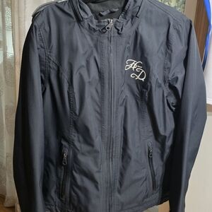 Harley-Davidson Black Windbreaker Jacket